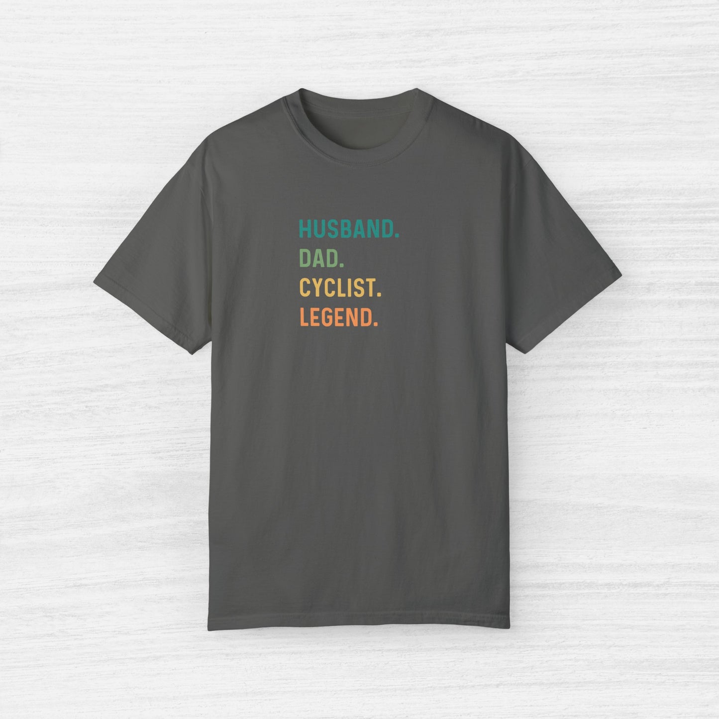 Husband Dad Cyclist Legend Bike T-Shirt for Men