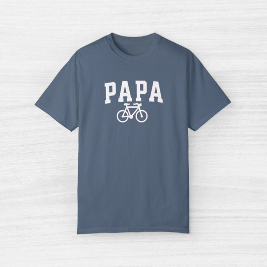 Papa Bike Cycling Dad T-Shirt