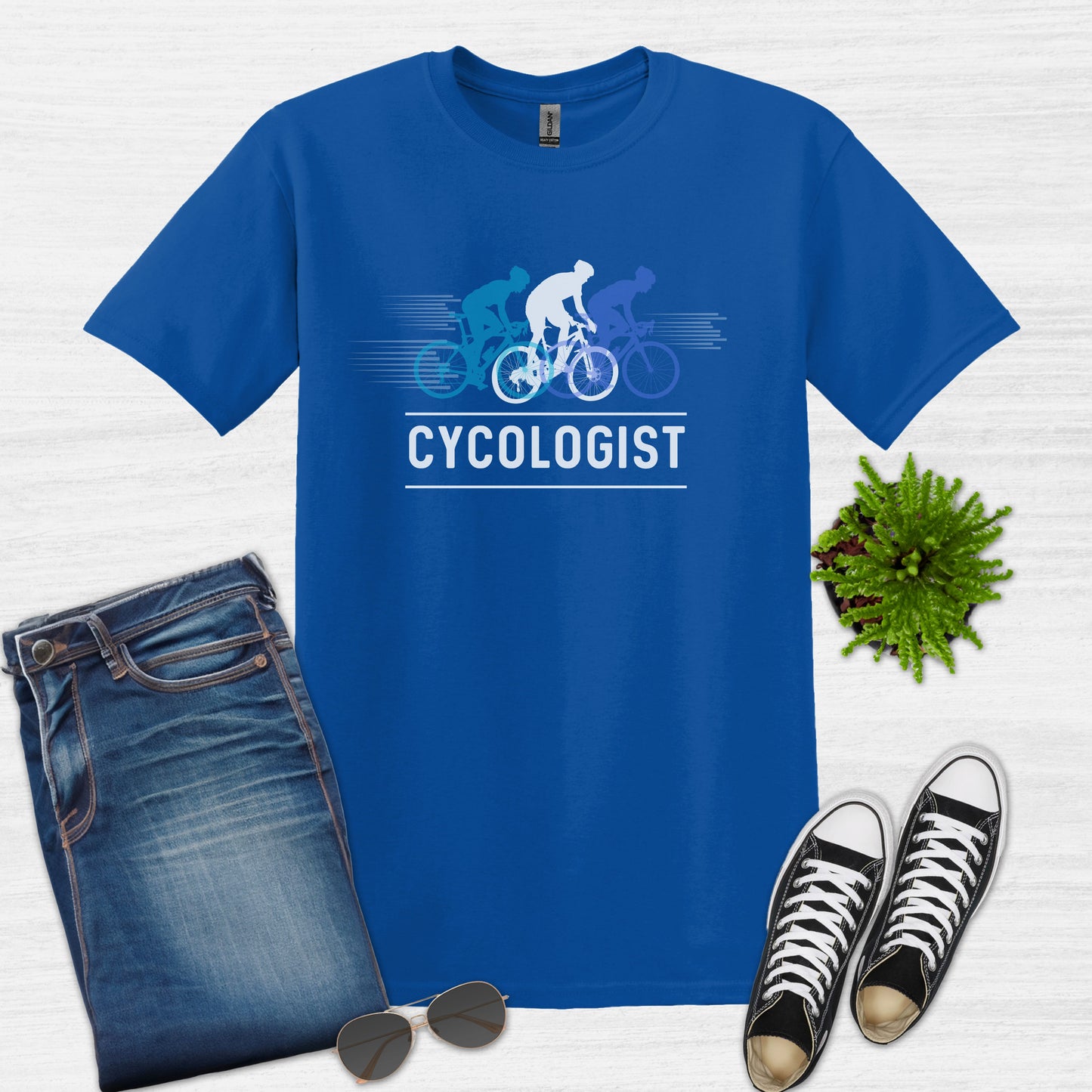 Cycologist Bicycle T-Shirt
