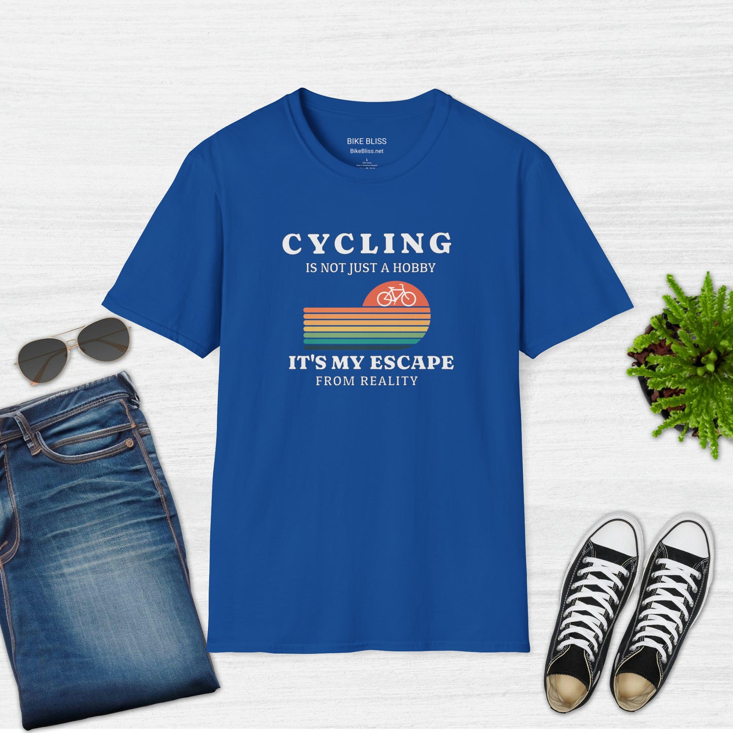 El ciclismo no es sólo un hobby, es mi camiseta de escape