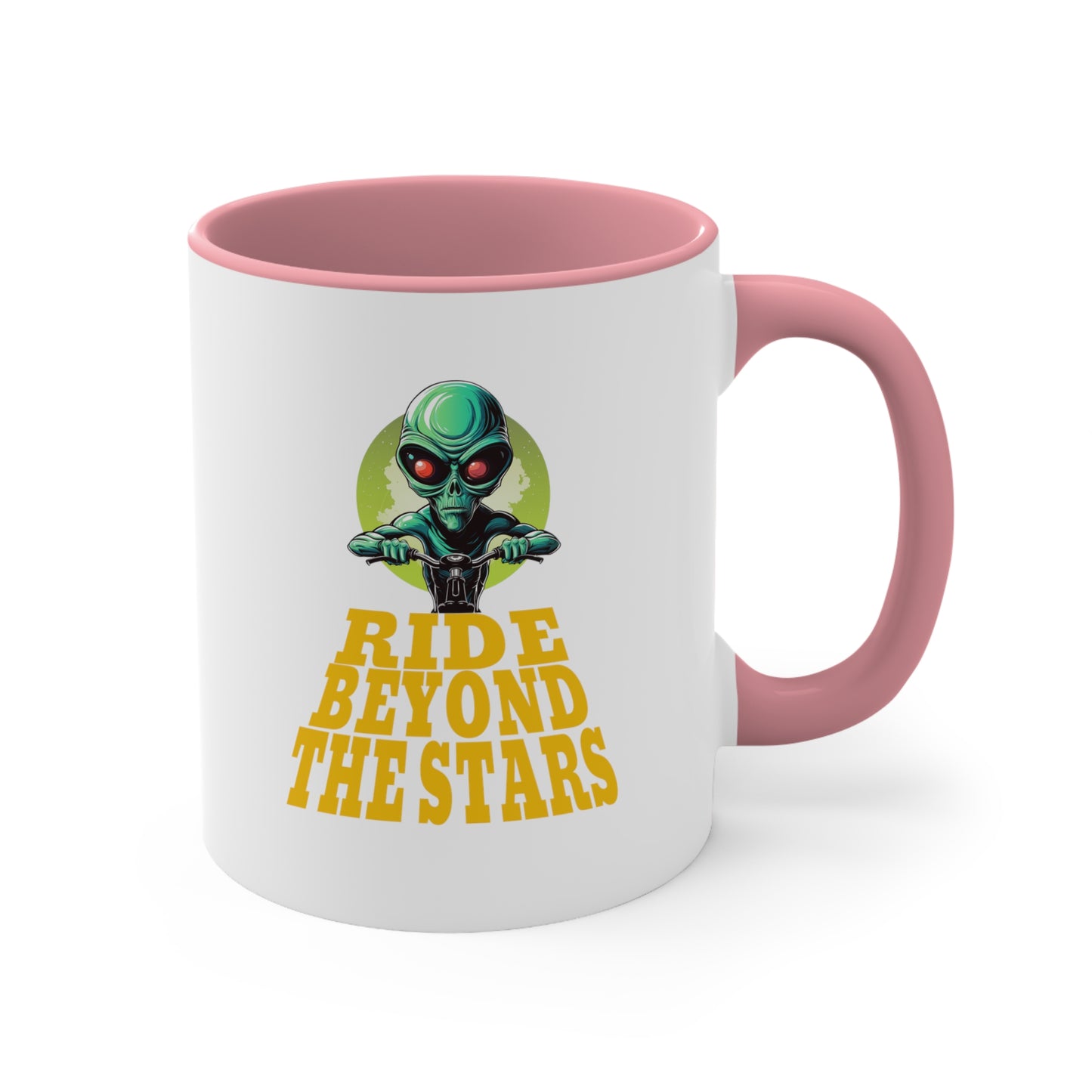 Alien Ride Beyond the Stars - Bicycle mug