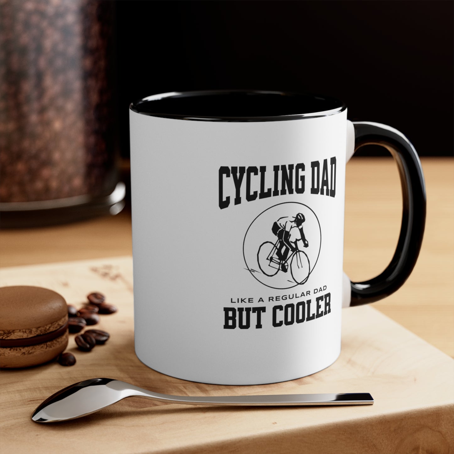 Taza papá ciclista