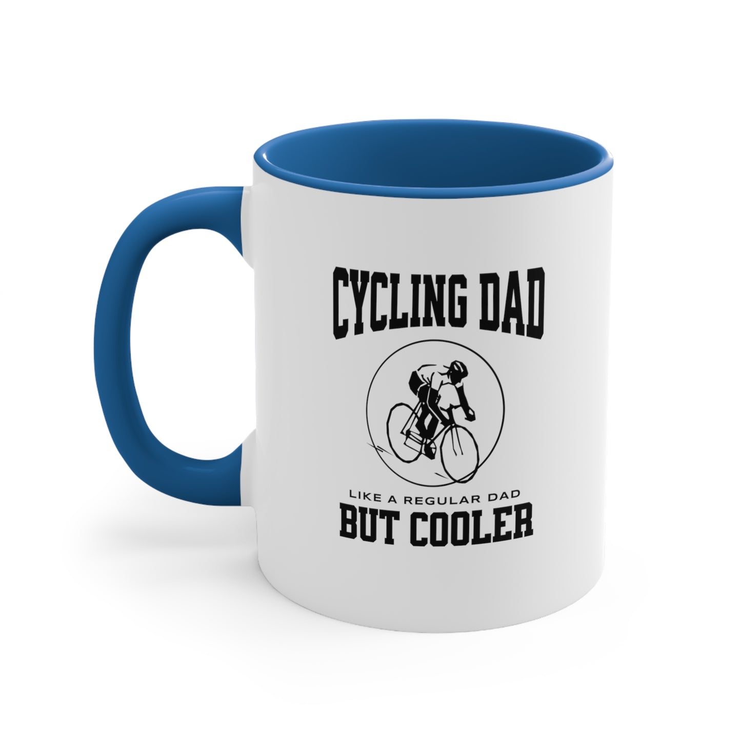 Taza papá ciclista