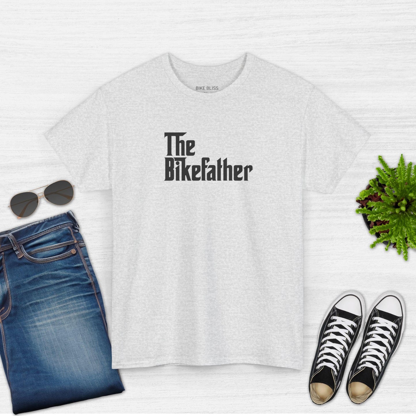 The Bikefather funny Bike T-Shirt for Men