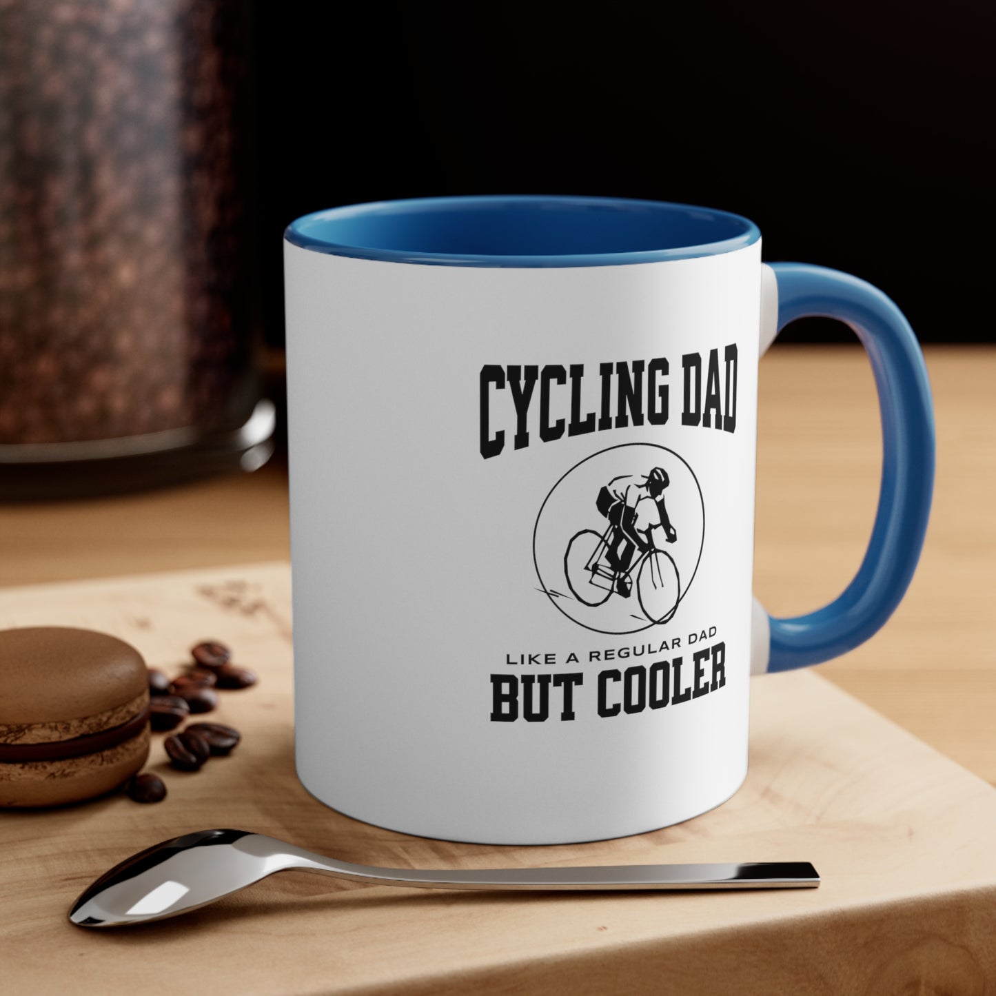 Taza papá ciclista