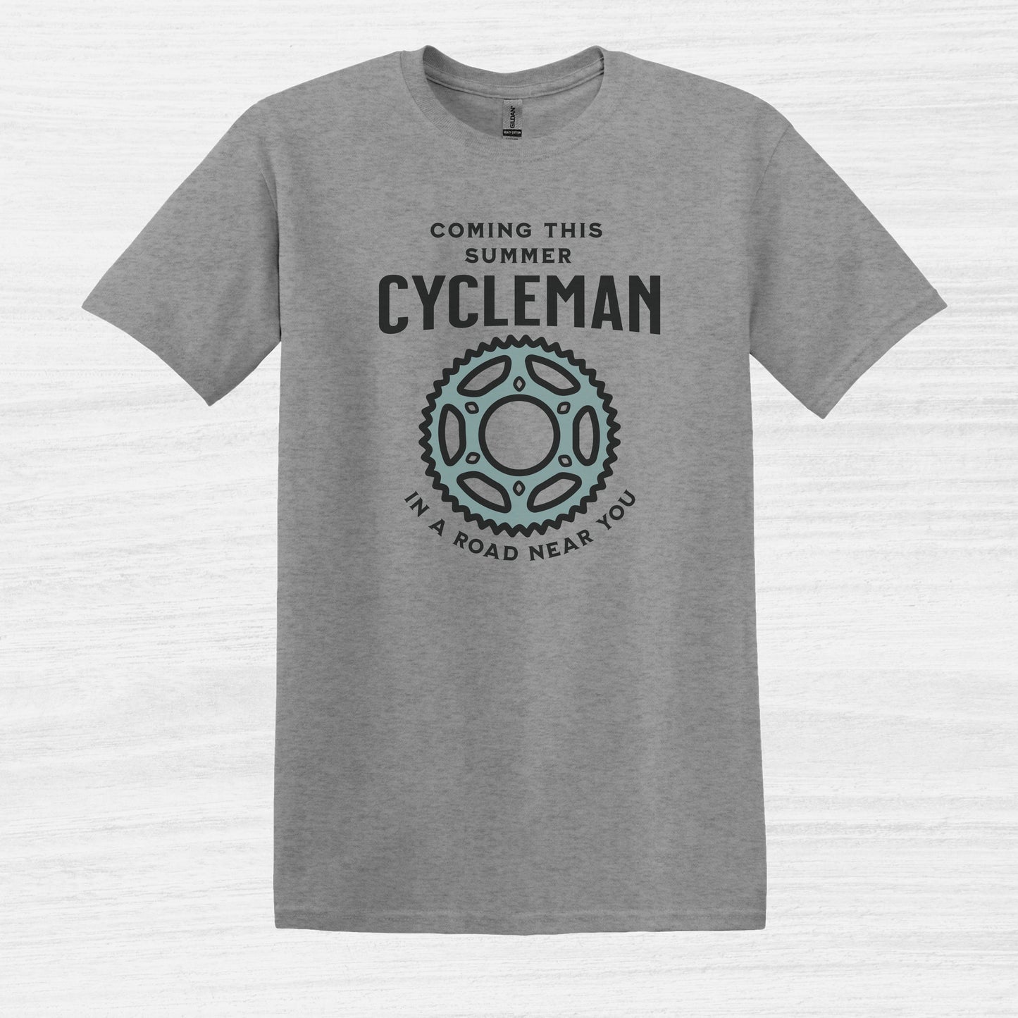 Cycleman coming this summer Bicycles T-Shirt