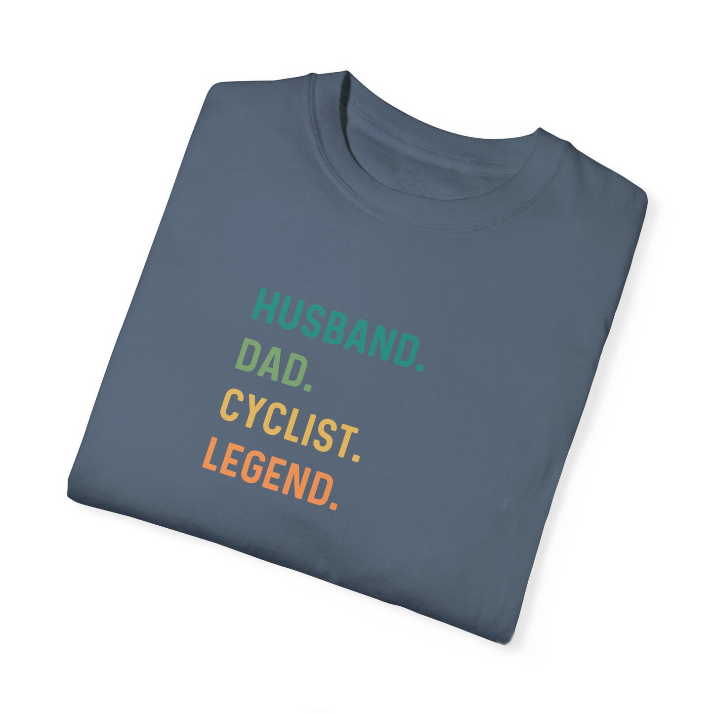Husband Dad Cyclist Legend Bike T-Shirt for Men