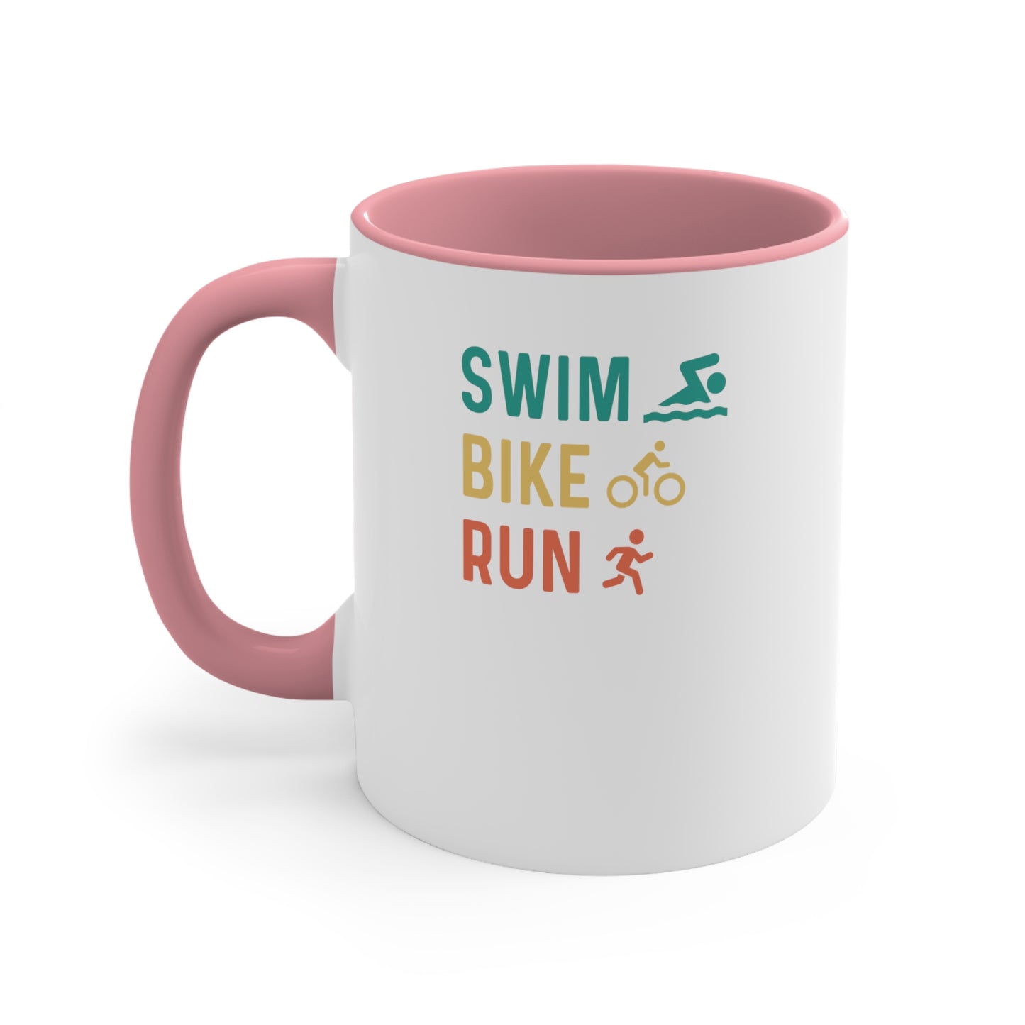 Taza Swim Bike Run Triatlón