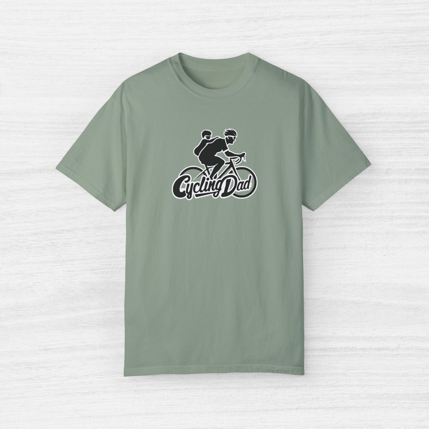Cycling Dad and Baby T-Shirt for Men