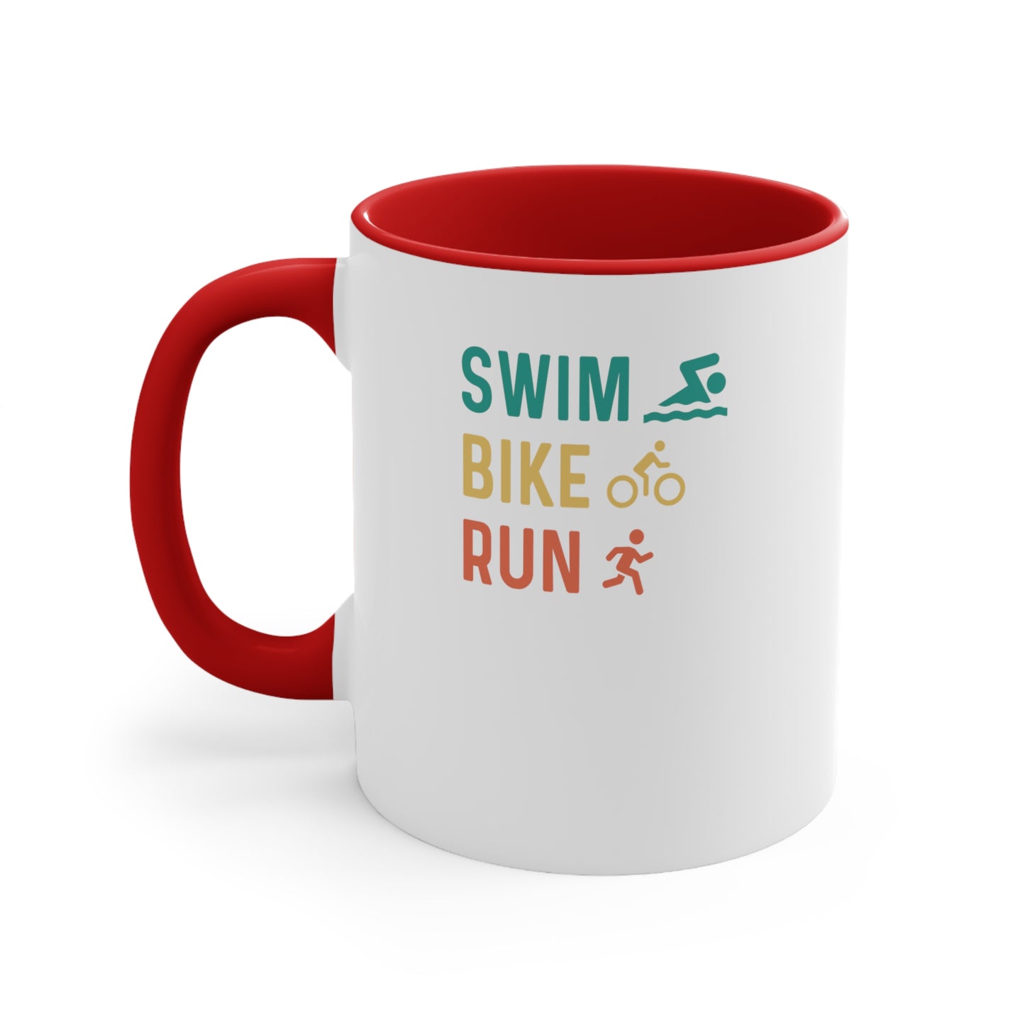 Taza Swim Bike Run Triatlón