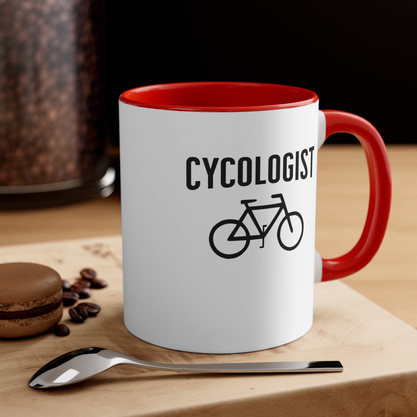 Taza de bicicleta cicólogo