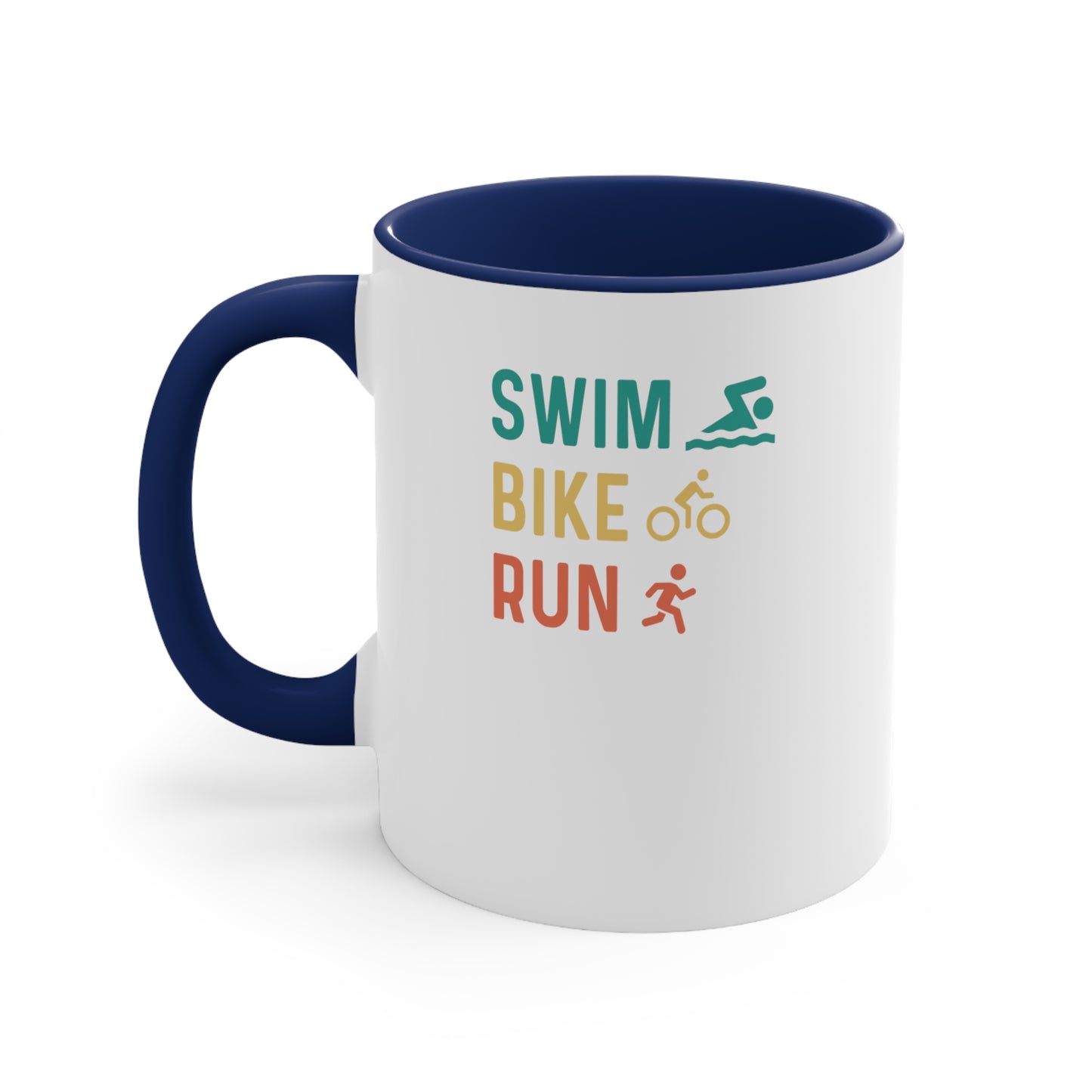 Taza Swim Bike Run Triatlón