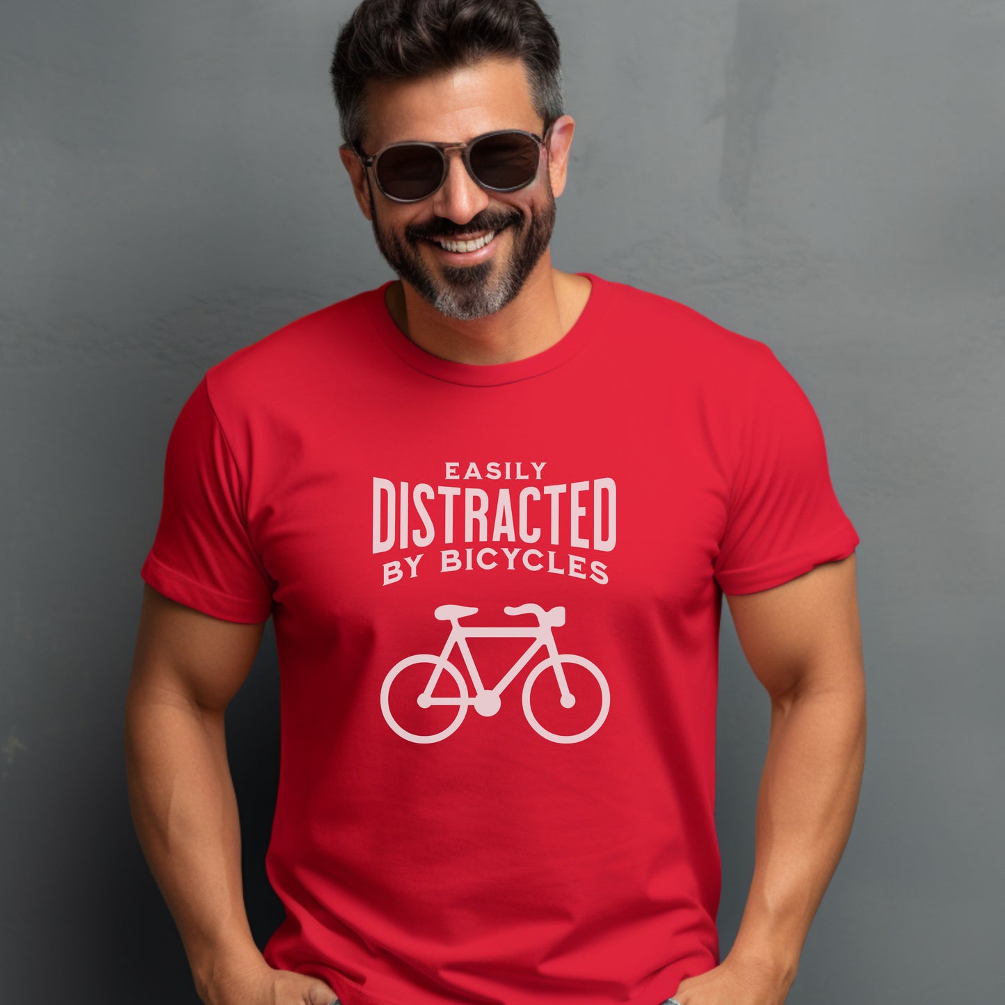 Easily distracted by Bicycles T-Shirt