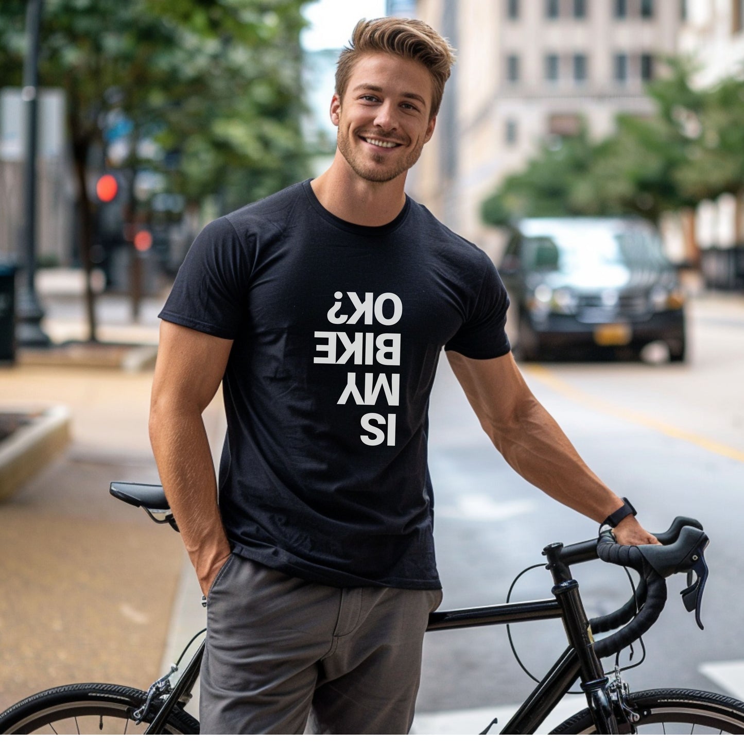 Is my Bike OK? Bicycle T-shirt