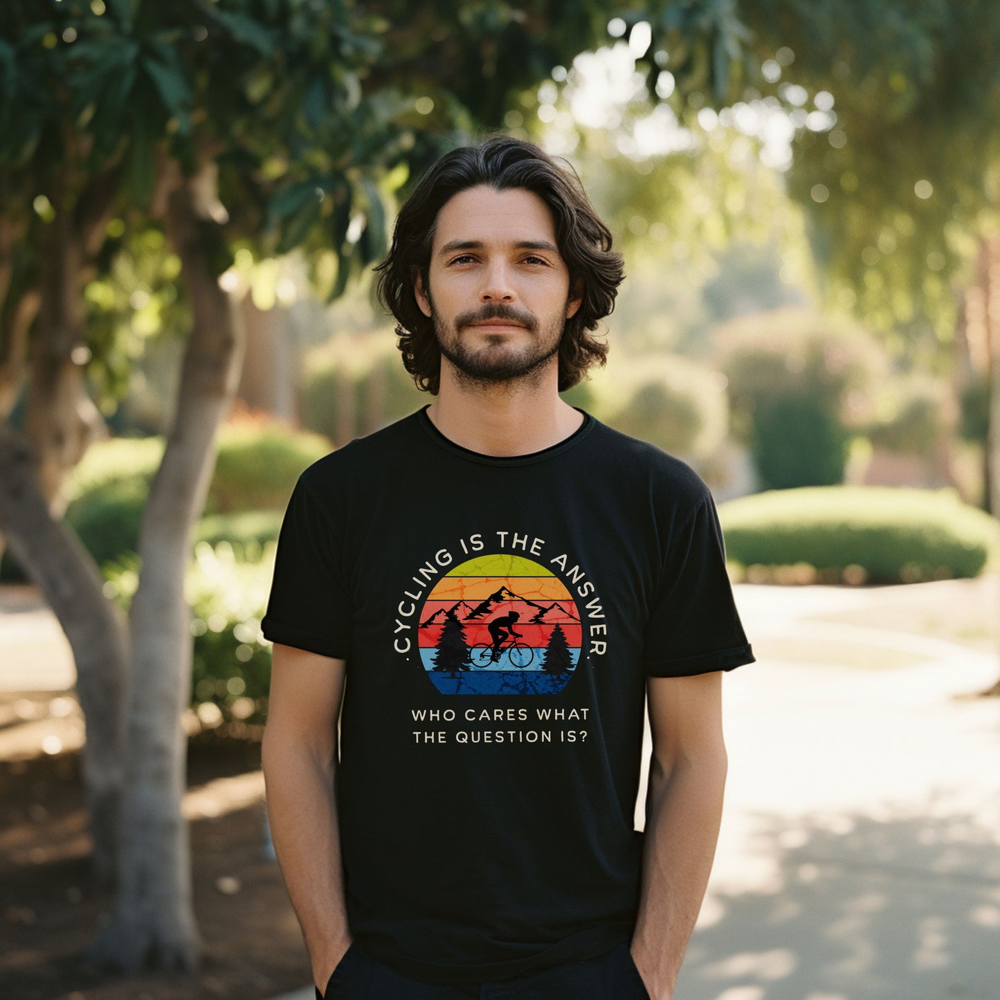 Cycling is the Answer T-Shirt