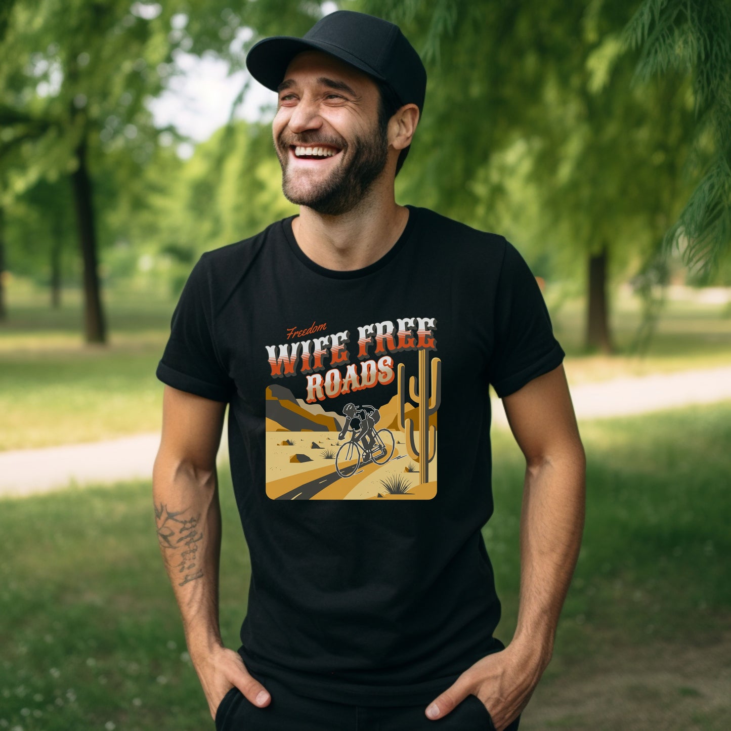 Freedom Wife free Roads T-Shirt