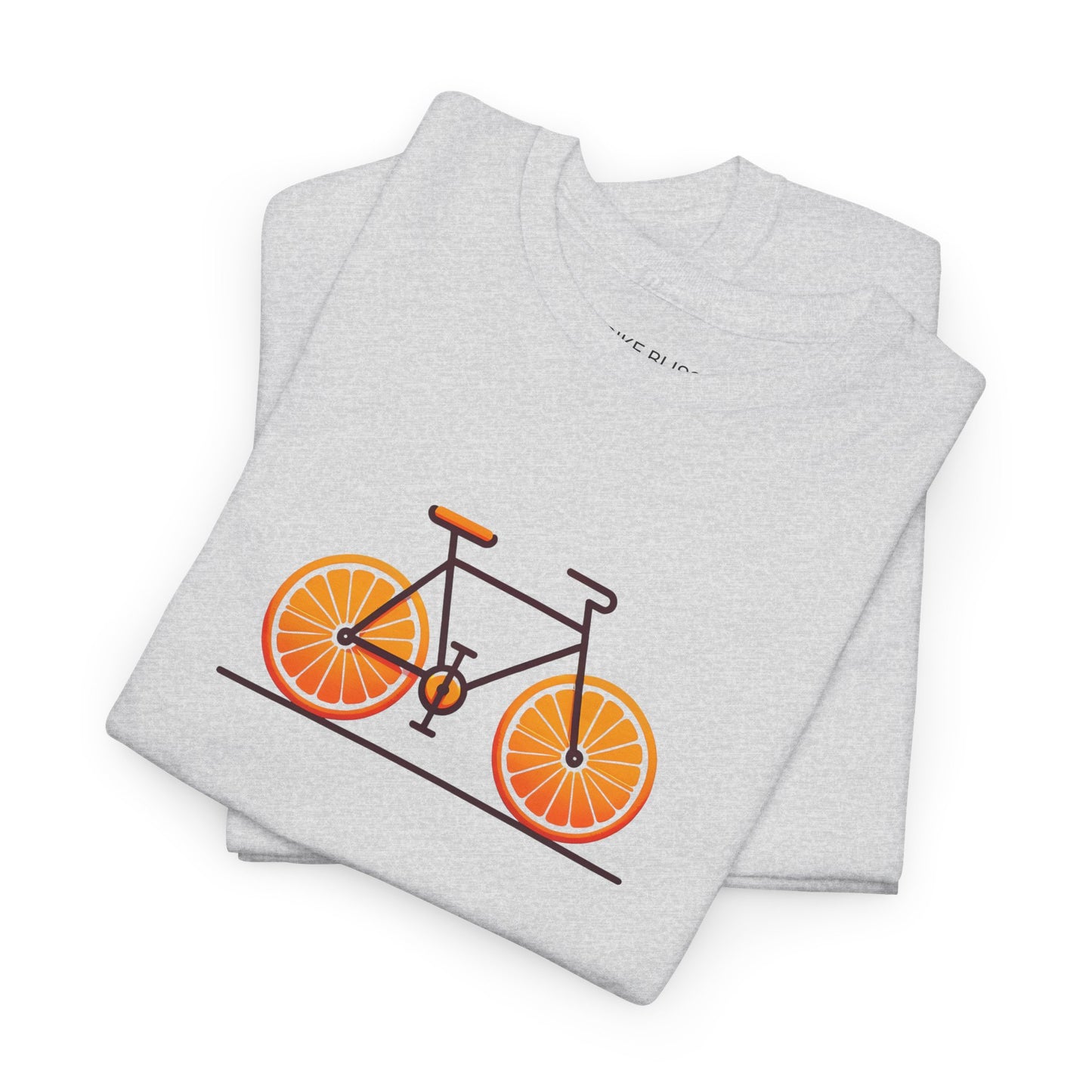 Bicycle with orange slices wheels Graphic T-Shirt for Men