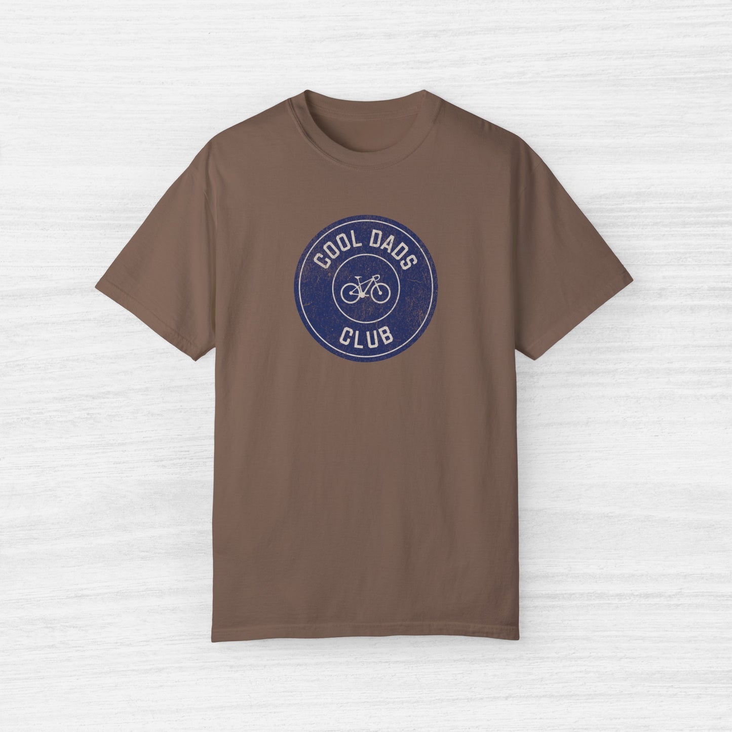 Cool Dads Club Bicycle Grunge T-Shirt for Men