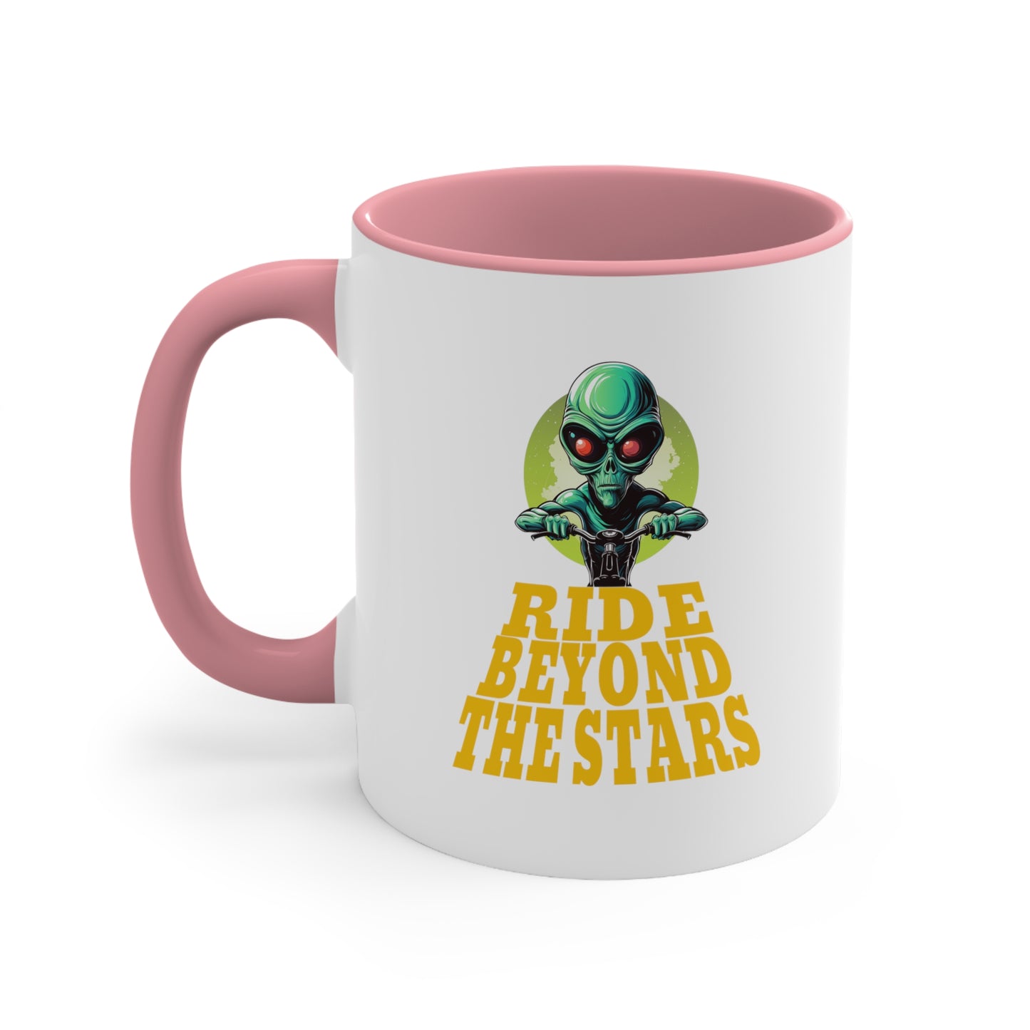 Alien Ride Beyond the Stars - Bicycle mug