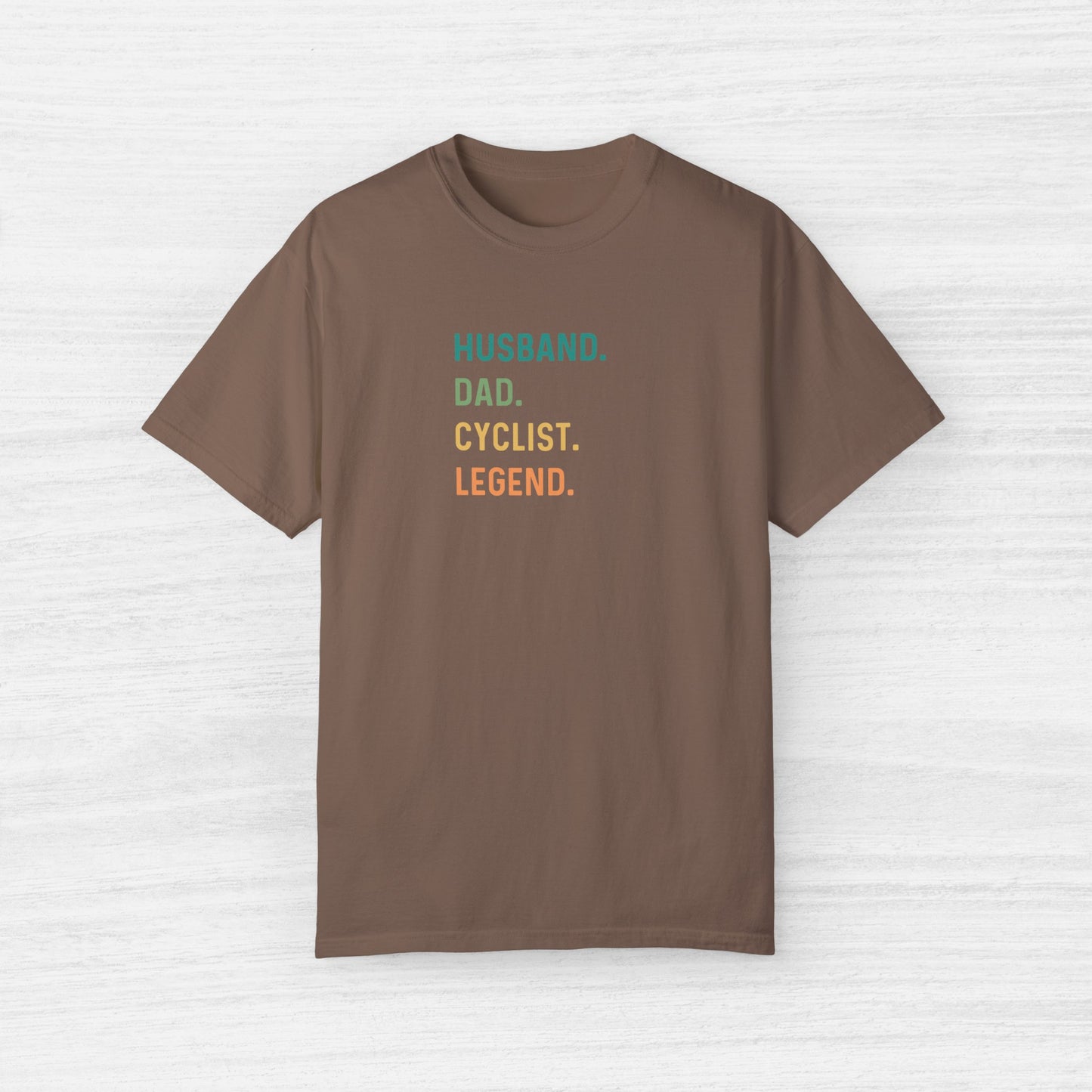 Husband Dad Cyclist Legend Bike T-Shirt for Men