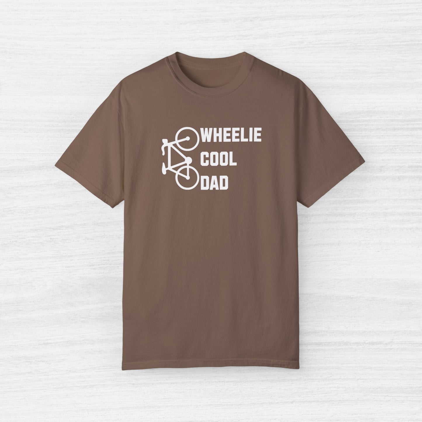 Wheelie Cool Dad Cycling T-Shirt for Men