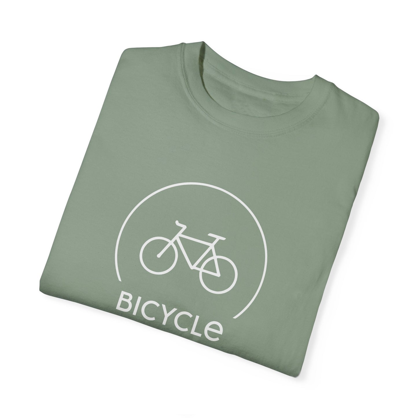 Camiseta minimalista de bicicleta para mujer