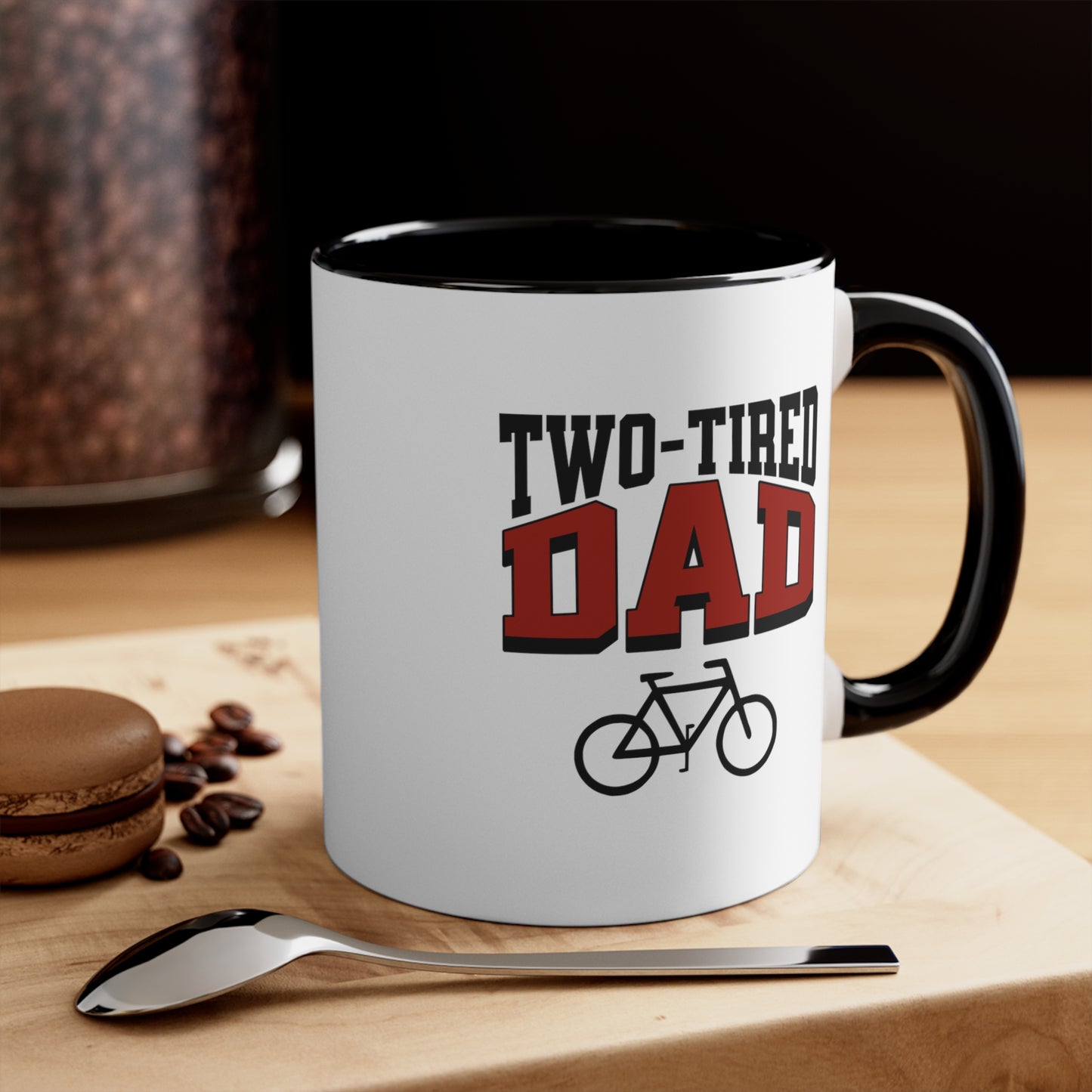 Papá dos cansados - Taza de bicicleta