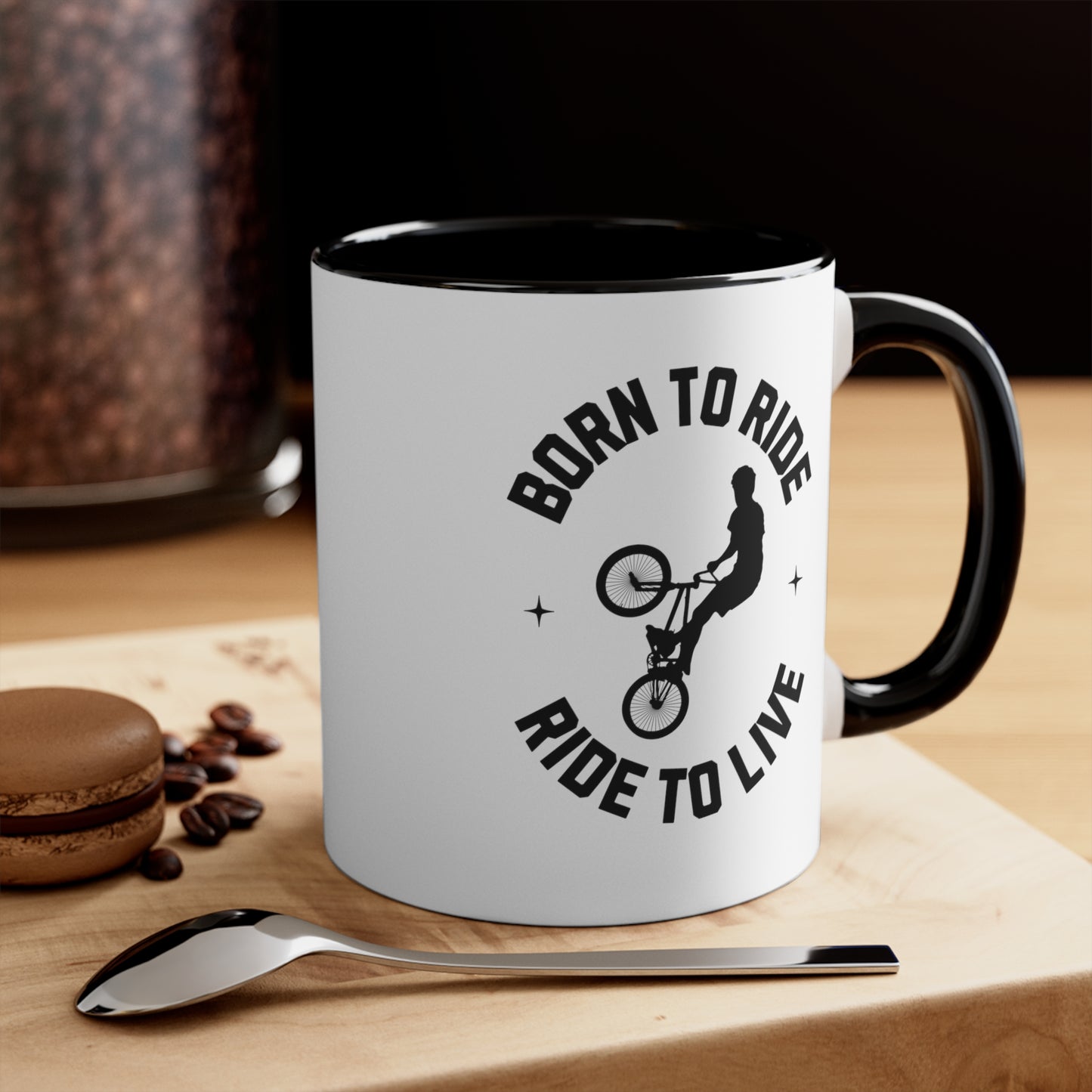 Born to Ride, Ride to Live - Mountain Bike mug