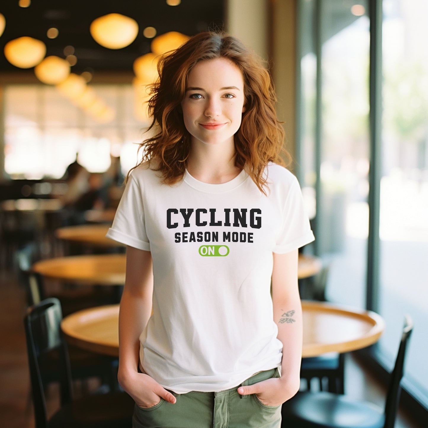 Cycling Season Mode ON T-Shirt