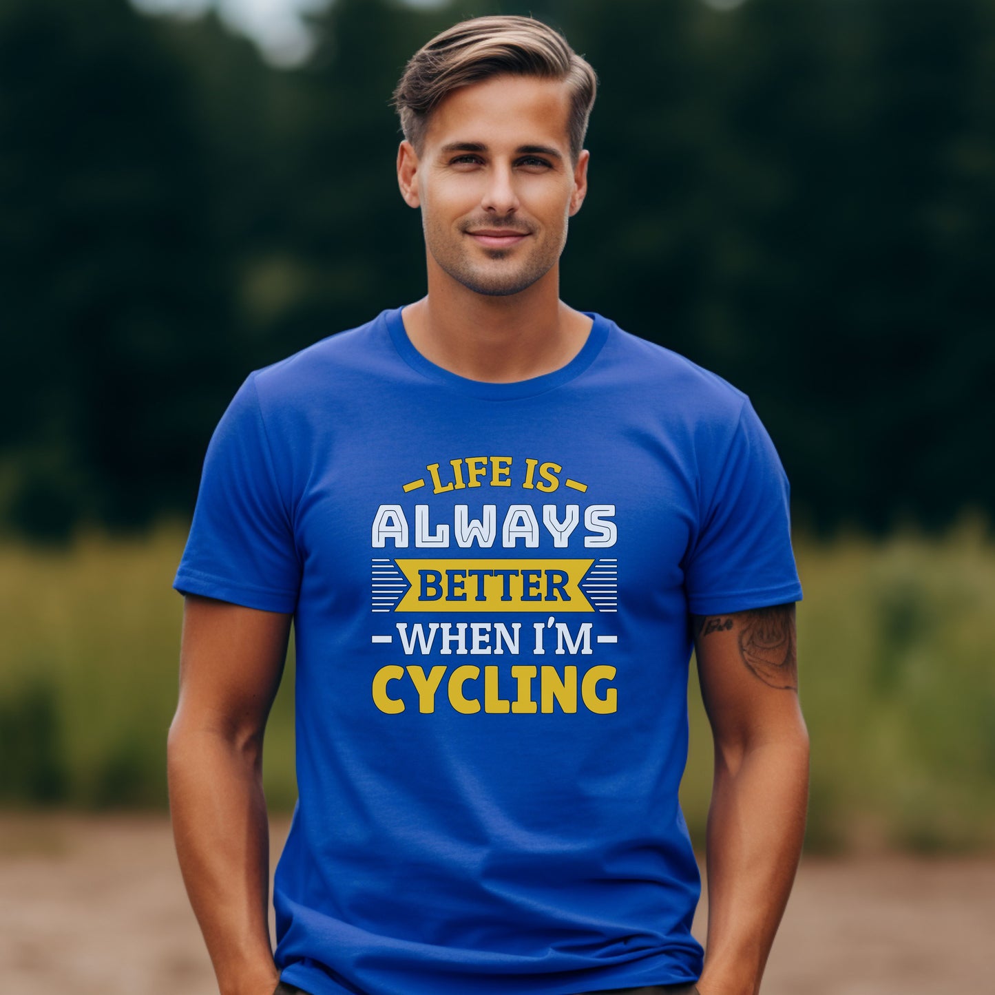 Life is always better when I'm cycling T-Shirt