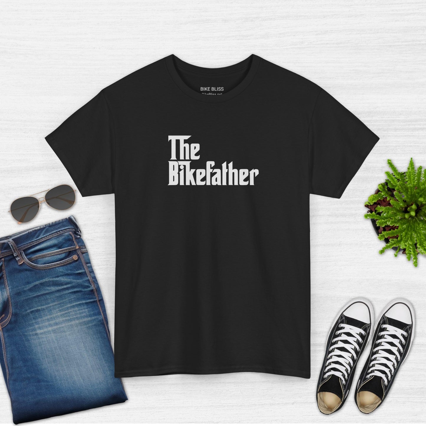 The Bikefather funny Bike T-Shirt for Men