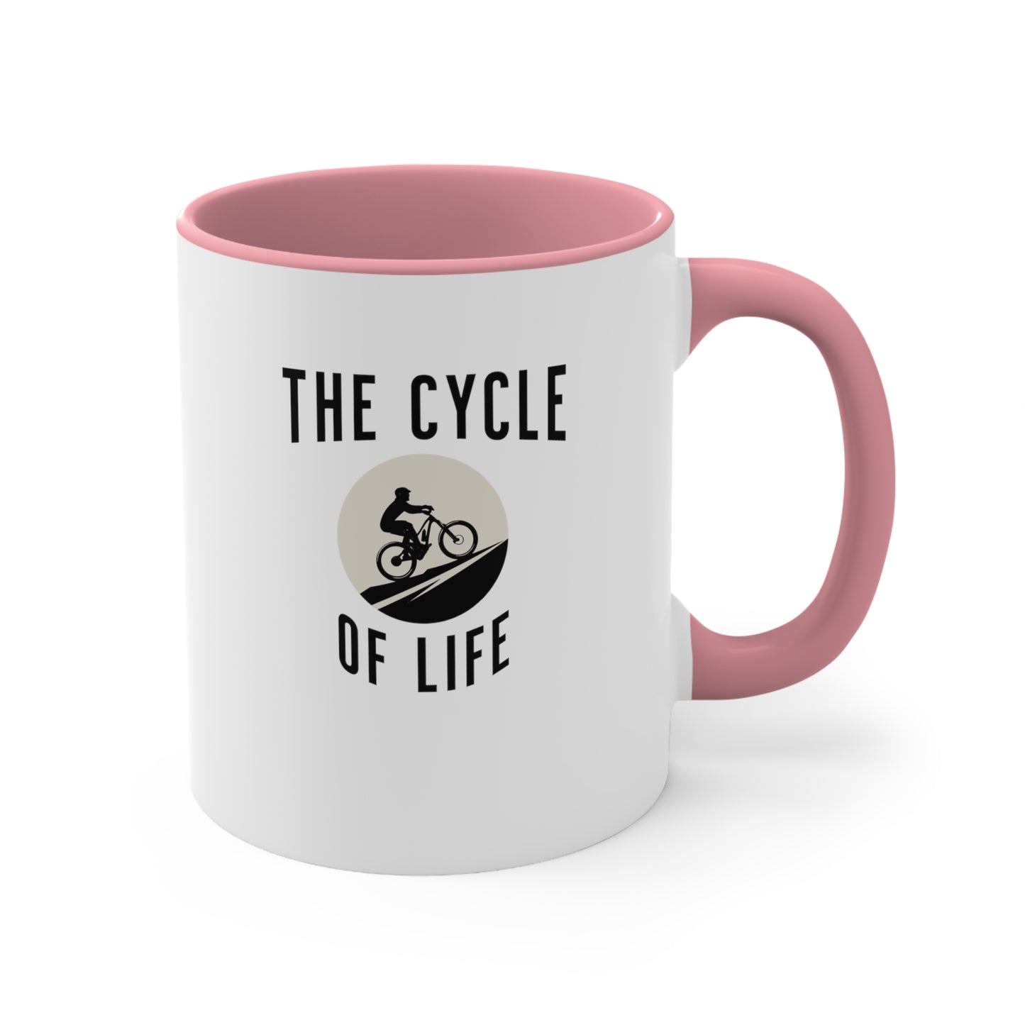 Taza El Ciclo de Vive Bicicleta