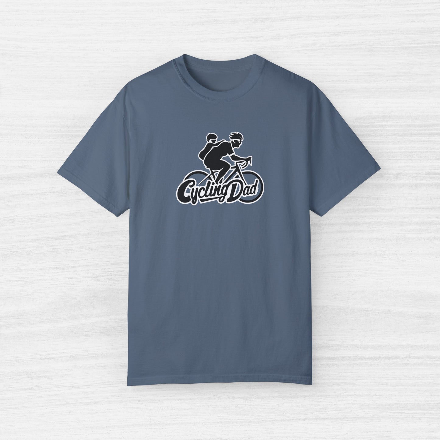 Cycling Dad and Baby T-Shirt for Men
