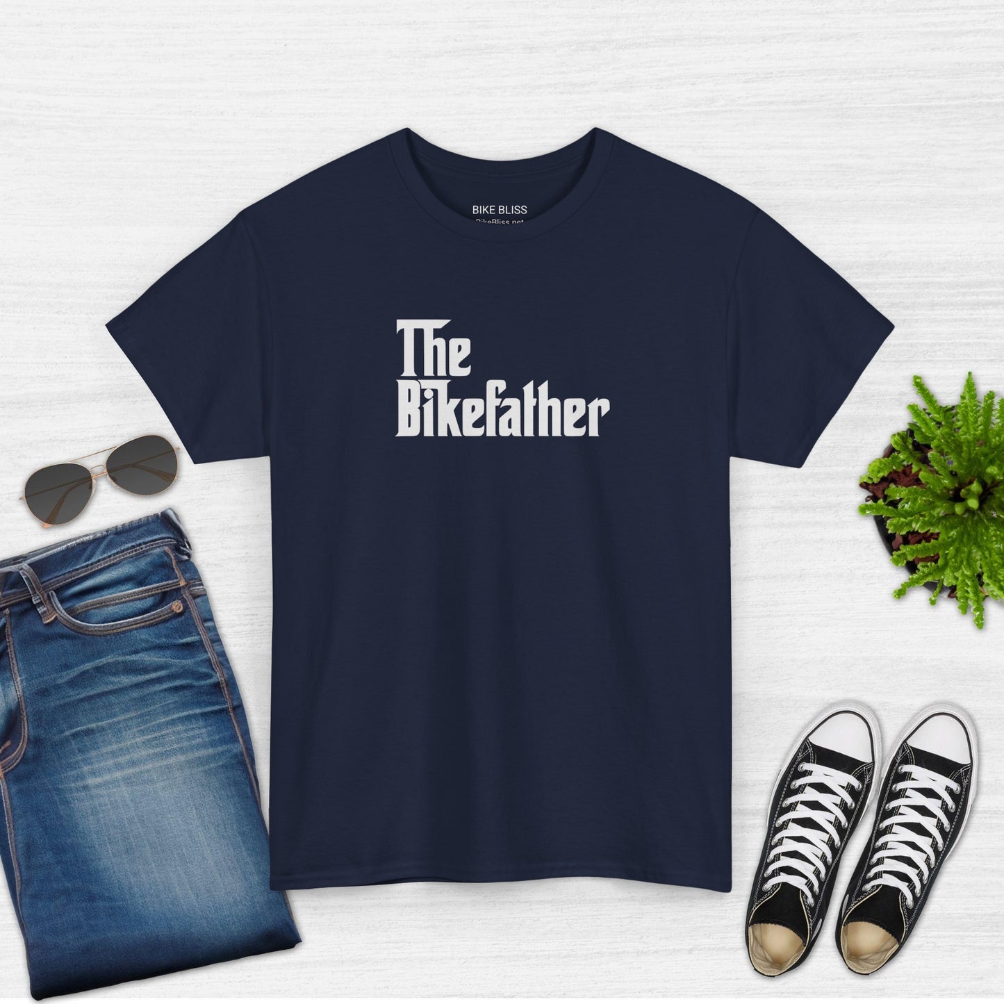 The Bikefather funny Bike T-Shirt for Men
