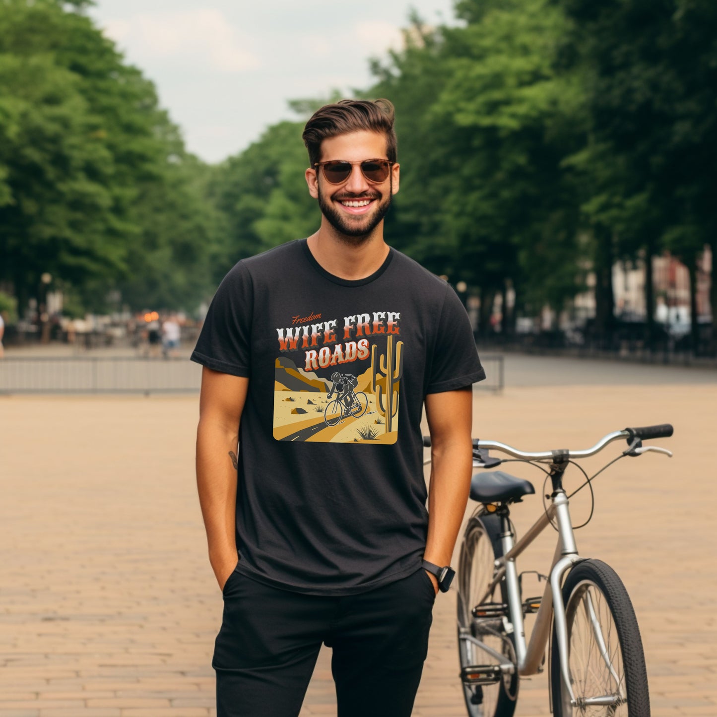 Freedom Wife free Roads T-Shirt