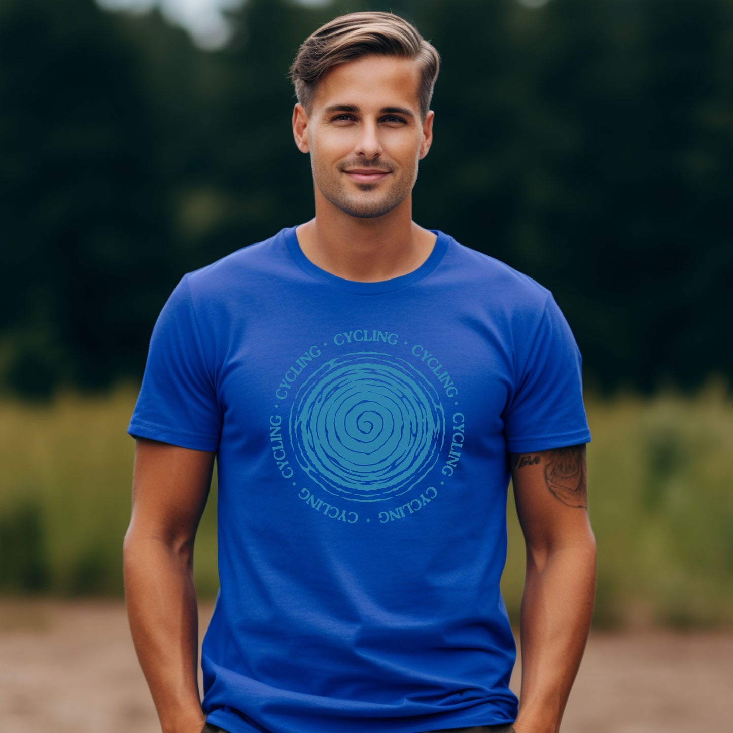 Cycling Cycle - Bicycle T-Shirt