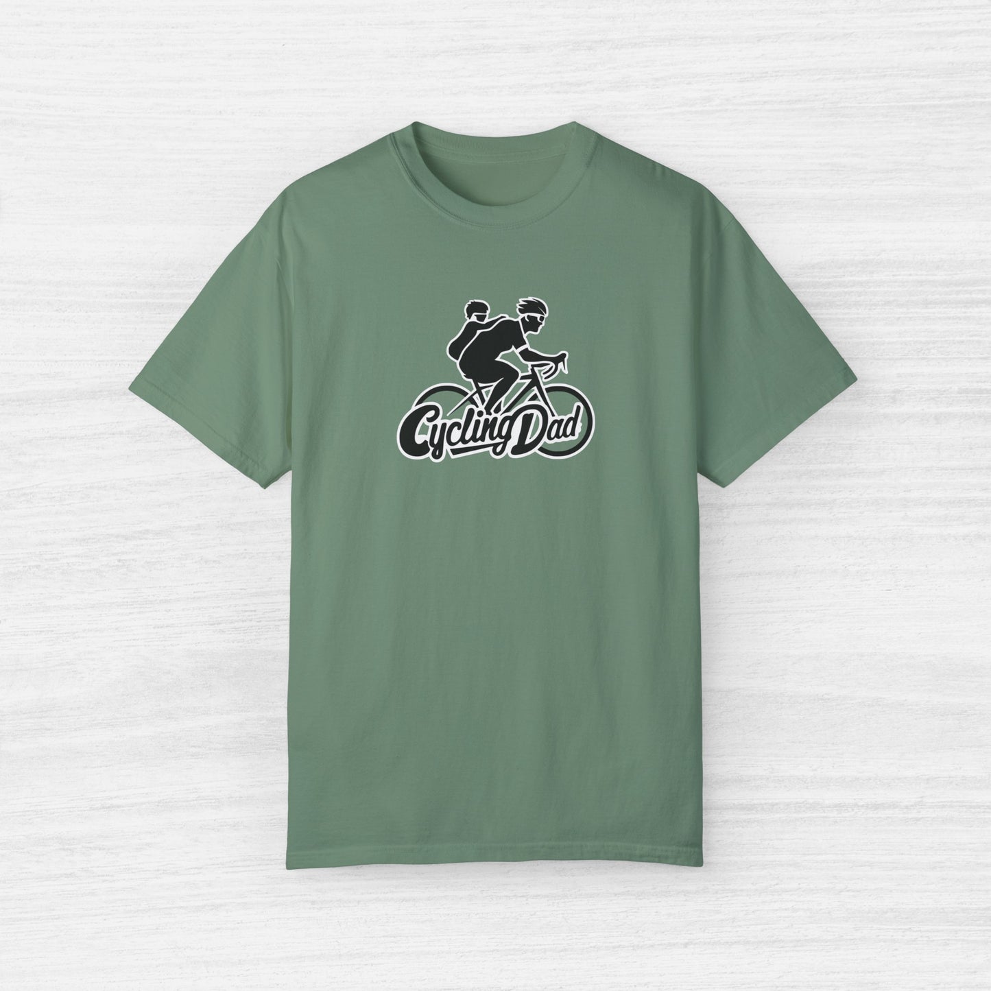 Cycling Dad and Baby T-Shirt for Men