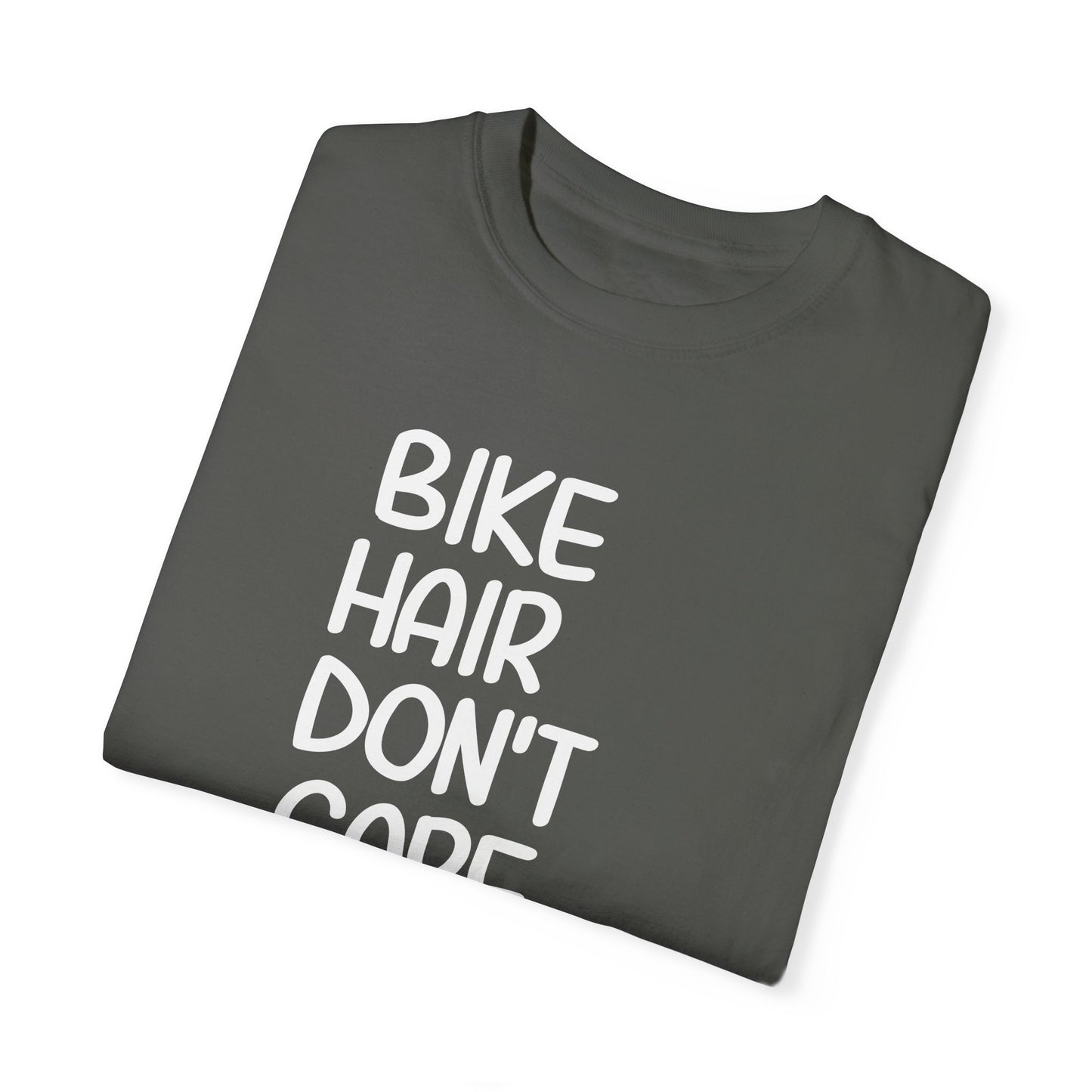 Women's Cycling Bike Hair Don't Care T-Shirt