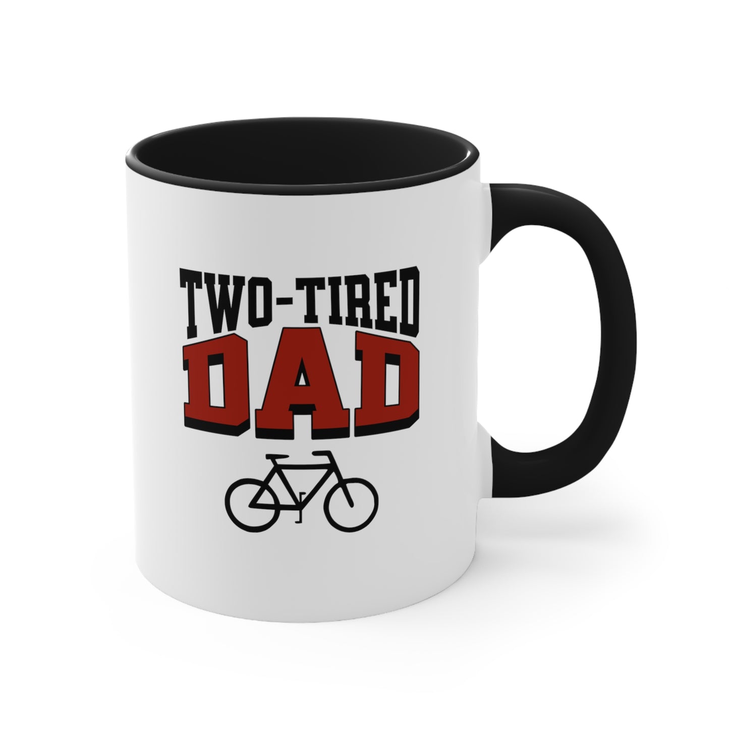 Papá dos cansados - Taza de bicicleta