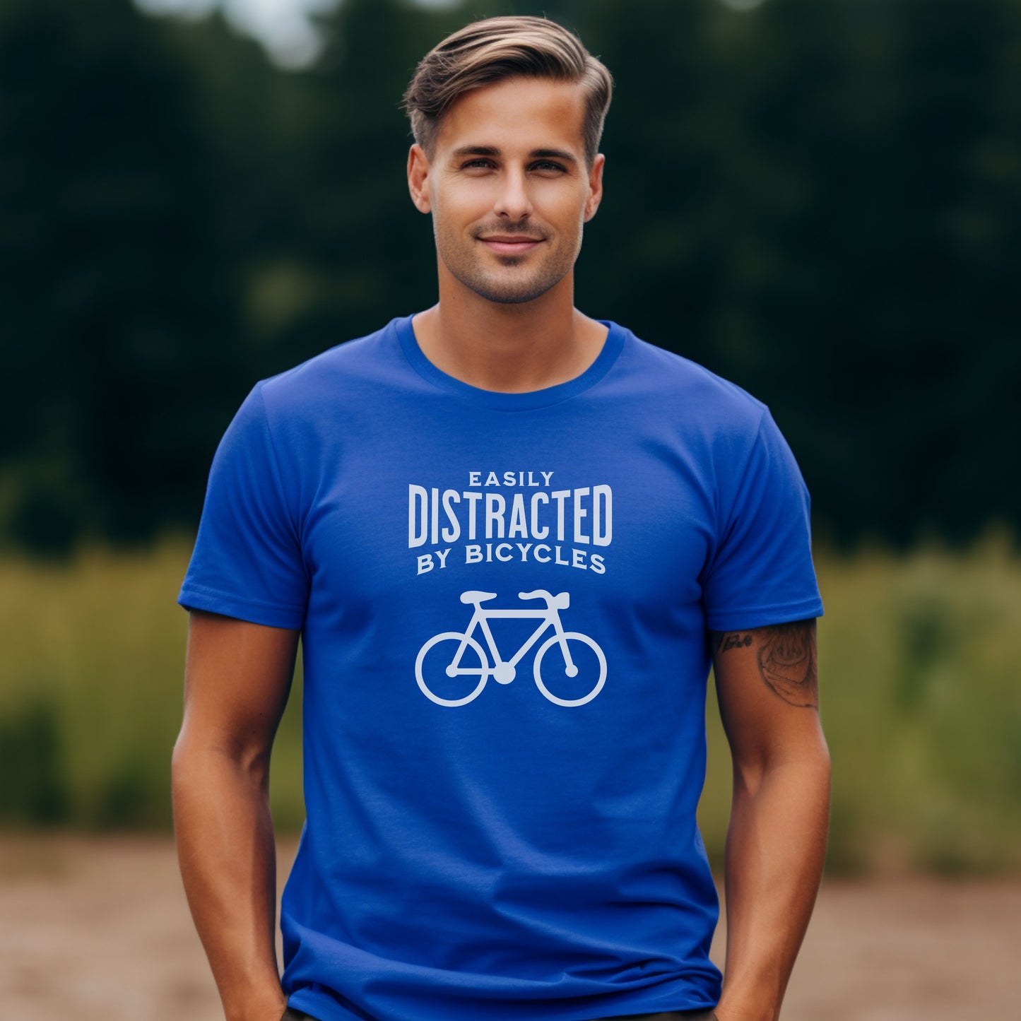 Easily distracted by Bicycles T-Shirt