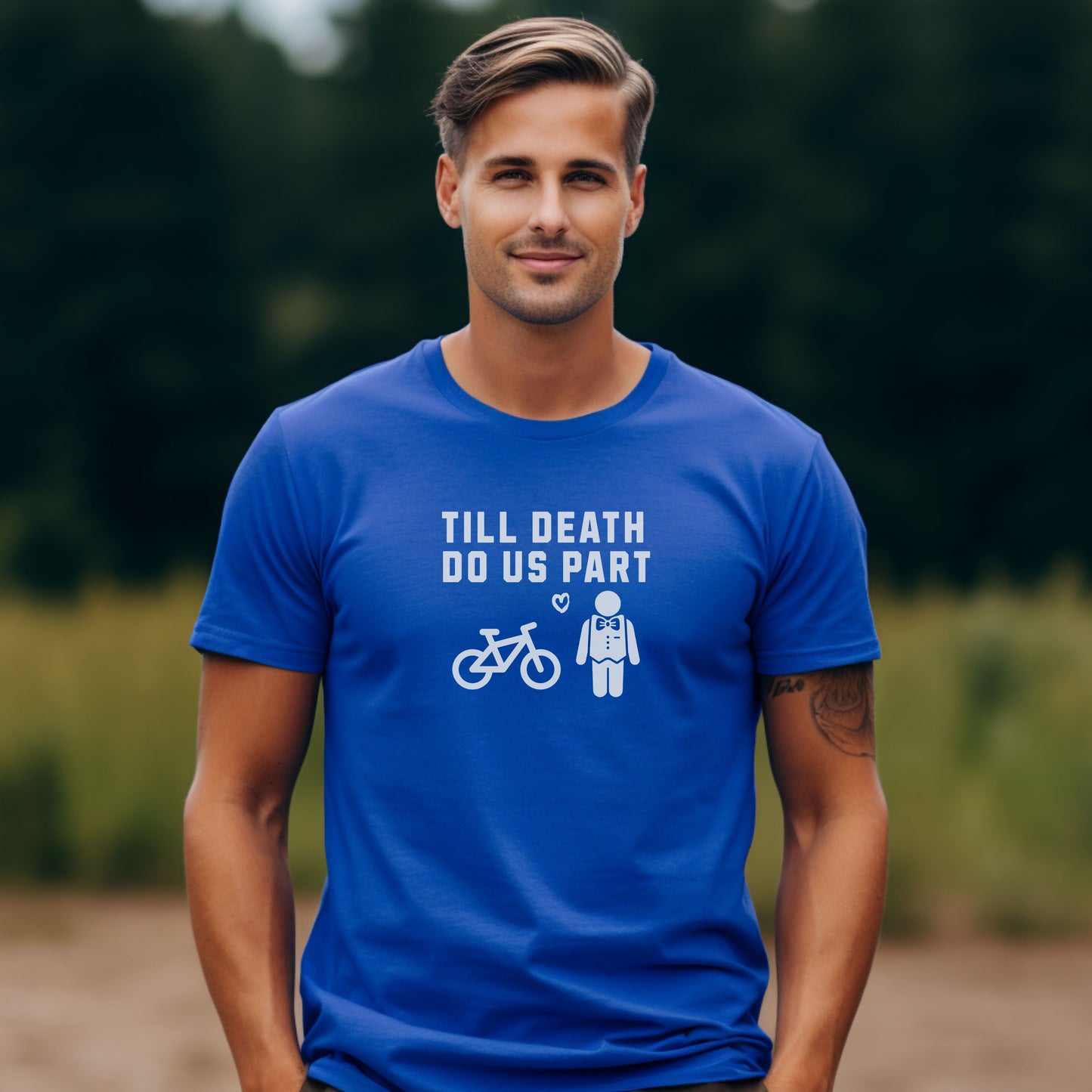 Till death do us part Bicycle T-Shirt