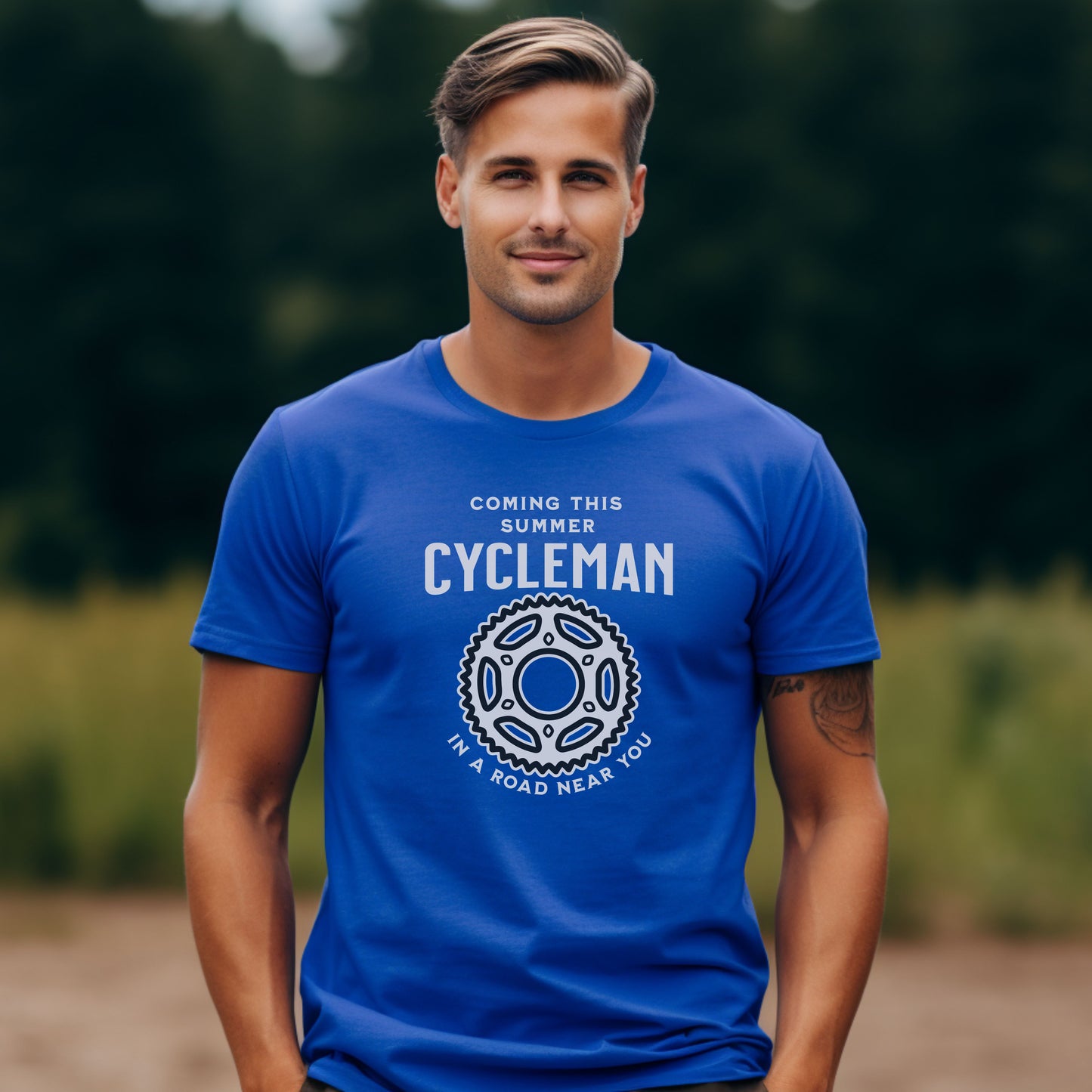 Cycleman coming this summer Bicycles T-Shirt