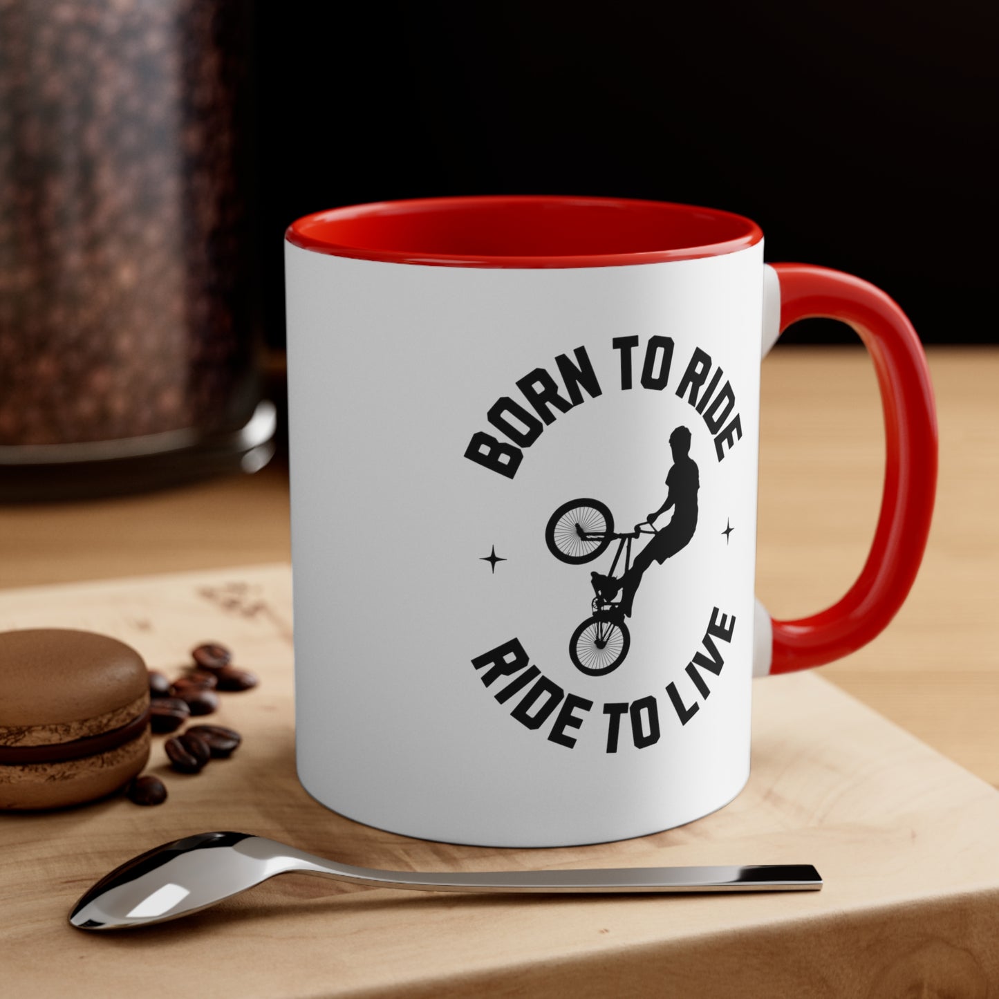 Born to Ride, Ride to Live - Mountain Bike mug