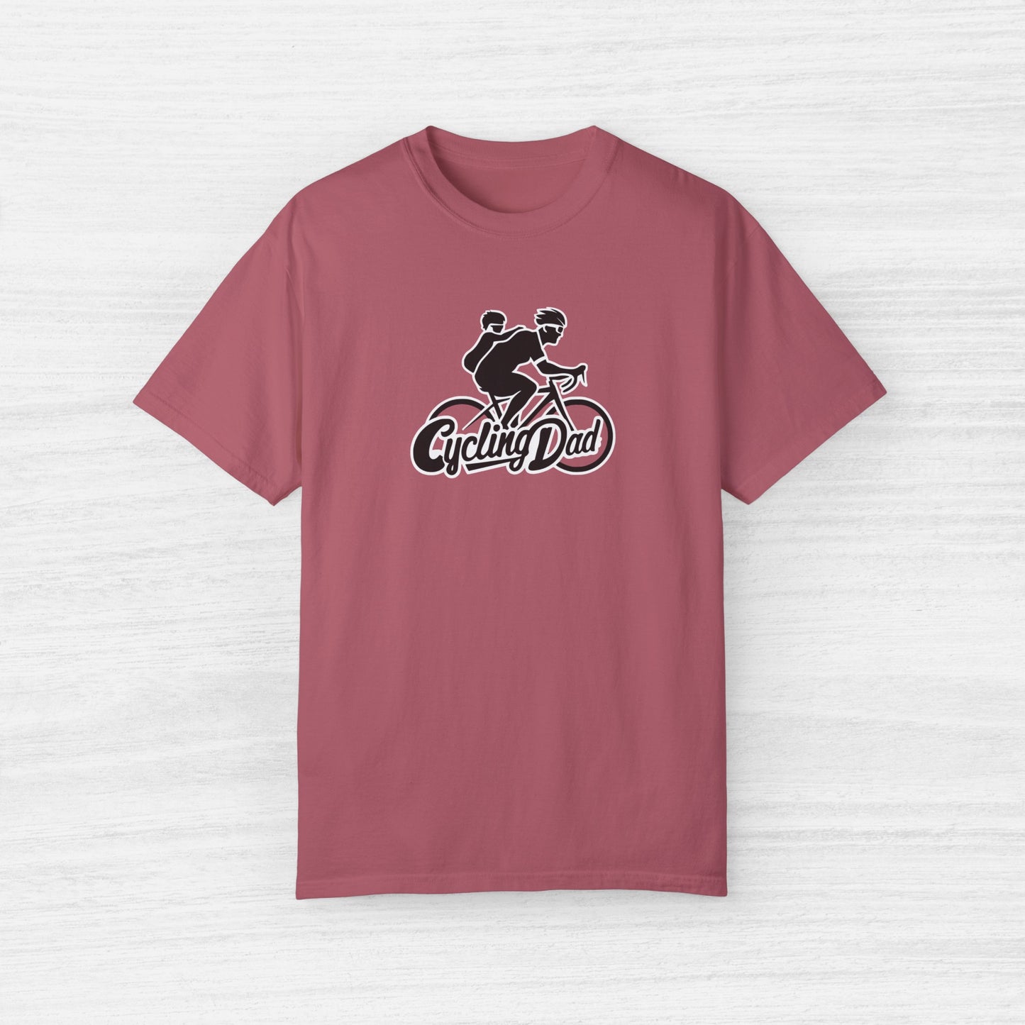 Cycling Dad and Baby T-Shirt for Men