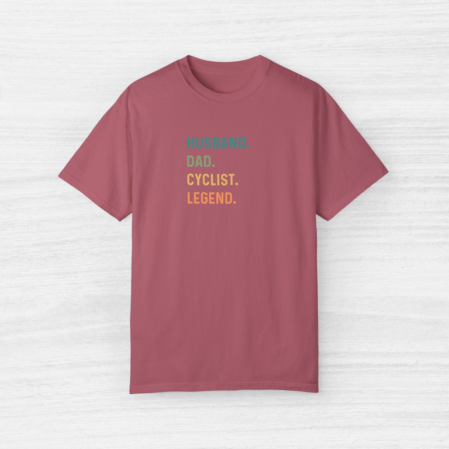 Husband Dad Cyclist Legend Bike T-Shirt for Men