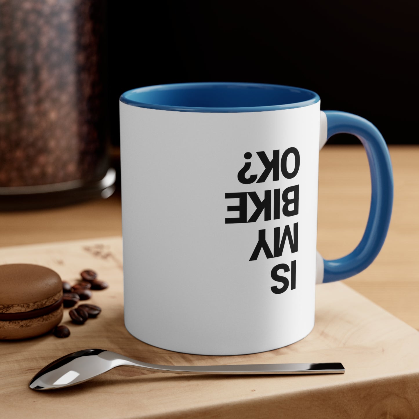 ¿Está bien mi bicicleta? - Taza de bicicleta