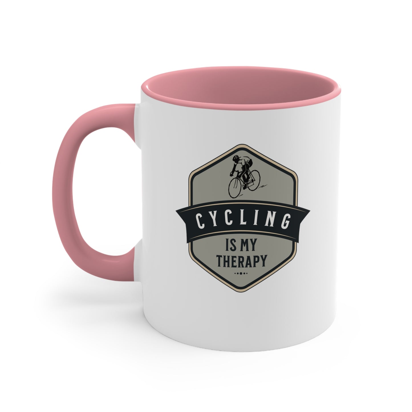 El ciclismo es mi taza de bicicleta de terapia