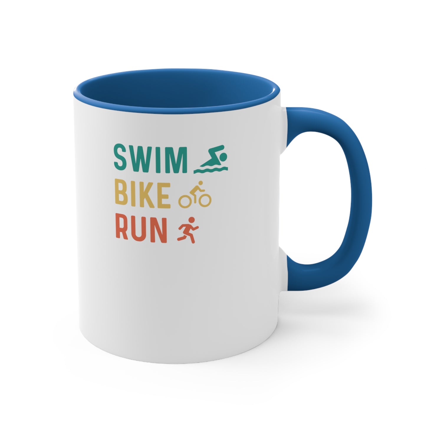 Taza Swim Bike Run Triatlón