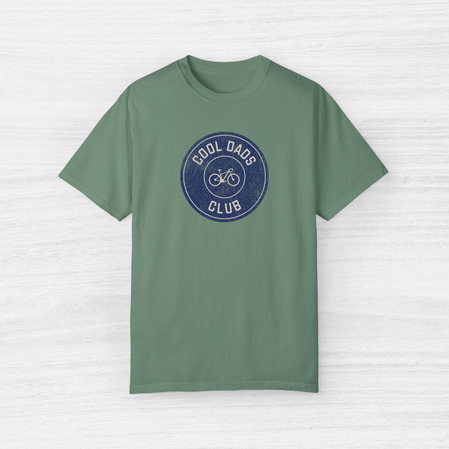 Cool Dads Club Bicycle Grunge T-Shirt for Men