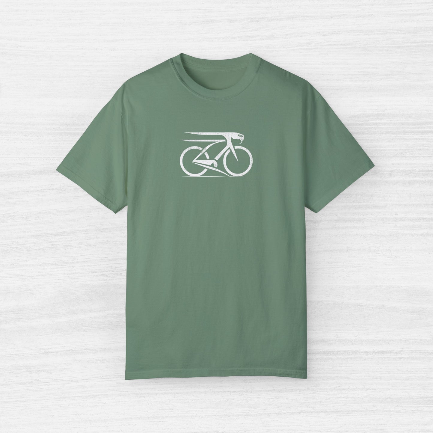 Cool Cobra Bicycle Design T-Shirt for Men
